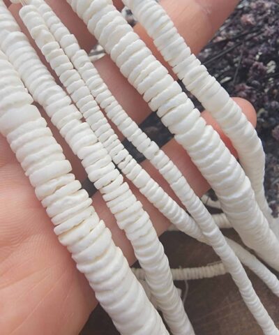 Beyaz Sedef Disk Boylari Dogal Sedef