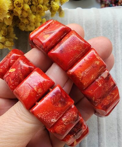 Brezilya Mercan Tasi Bileklik