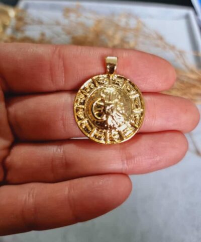 Burclar Altin Renk Kolye Ucu 2