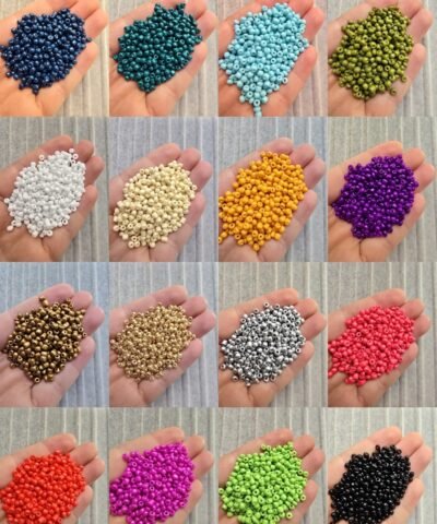 Büyük Boy 4 MM 6/0 Kum Boncuk Çeşitleri