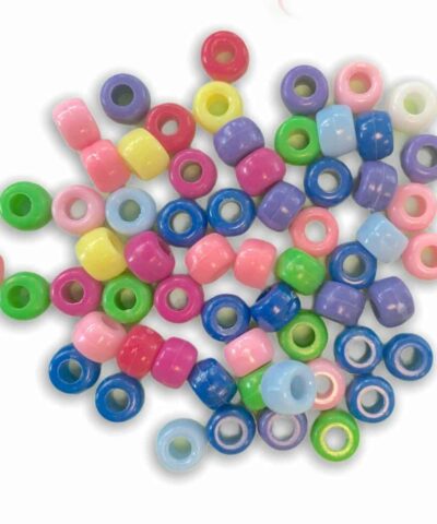 Buyuk Delikli Renkli Mix Boncuklar
