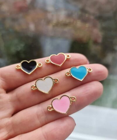 Buyuk Kalp Mineli Bileklik Malzemesi