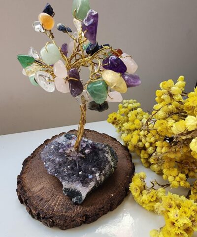 Cakra Agaci Ametistli Dogal Tas Aksesuar 2