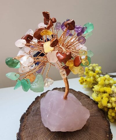 Cakra Agaci Kuvarsli Dogal Tas Aksesuar 2