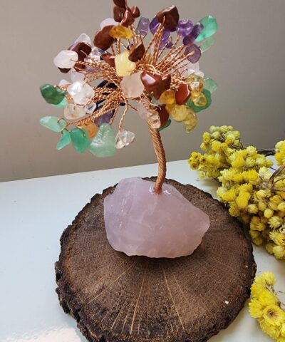 Cakra Agaci Kuvarsli Dogal Tas Aksesuar