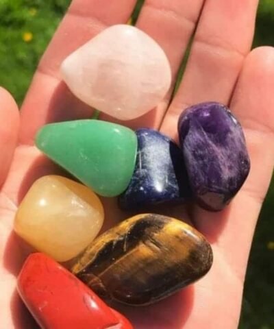 Çakra Seti Doğal Taş Tumble