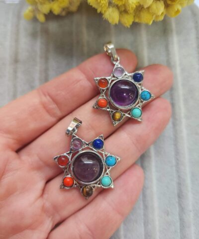 Cakra Yildizi Kolye Ucu