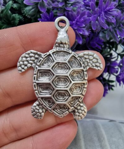 Caretta Kaplumbaga Dokum Kolye Ucu 2