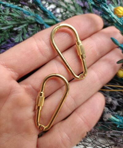 Celik Vidali Ac Kapa Klips Gold