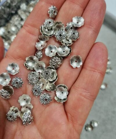 Cicek Desenli 8 Mm Kapson Kapak 3