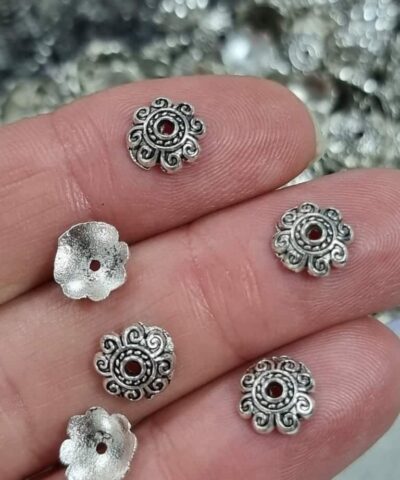 Cicek Desenli 8 Mm Kapson Kapak 4