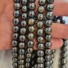Cizgili Kahve Hematit Dogal Tas 8 Mm 5