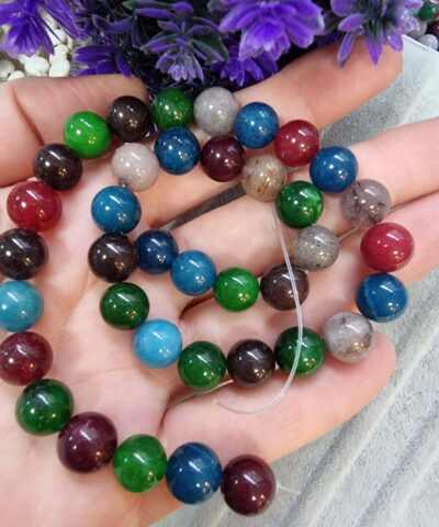 Damarli Faset Dogal Tas Boncuk Cesitleri 10 Mm 507