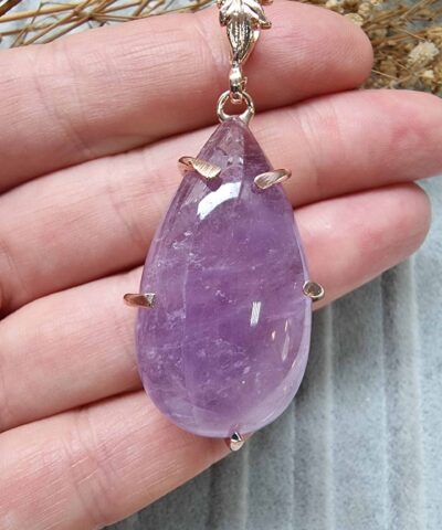 Damla Ametist Kolye Ucu 5 Scaled
