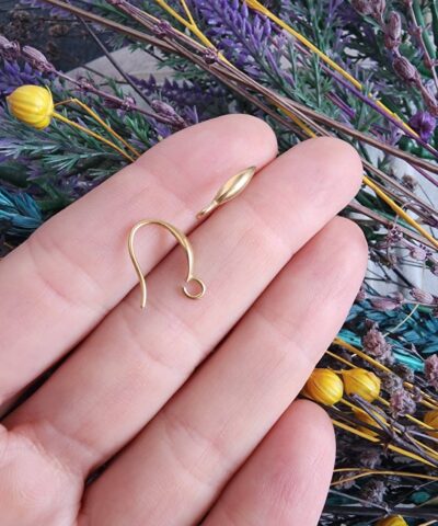 Damla Çelik Küpe Kancası - 501