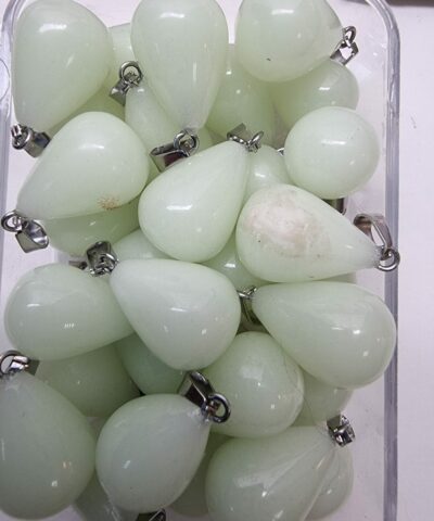 Damla Dogal Tas Kolye Ucu Yesim