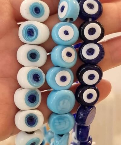 Dana Gözü Cam Nazar Boncuğu 1.2 CM