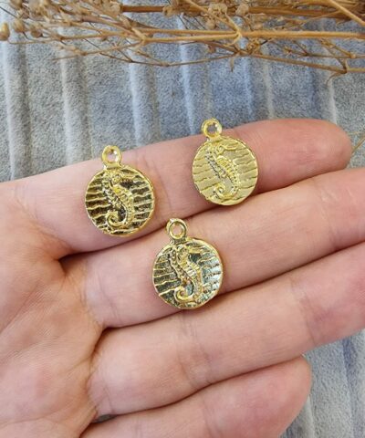 Deniz Ati Minimal Kolye Ucu 2