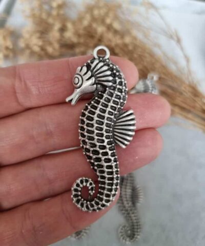 Deniz Ati Zamak Dokum Kolye Ucu