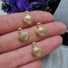 Deniz Kabugu Minimal Altin Kaplama 4