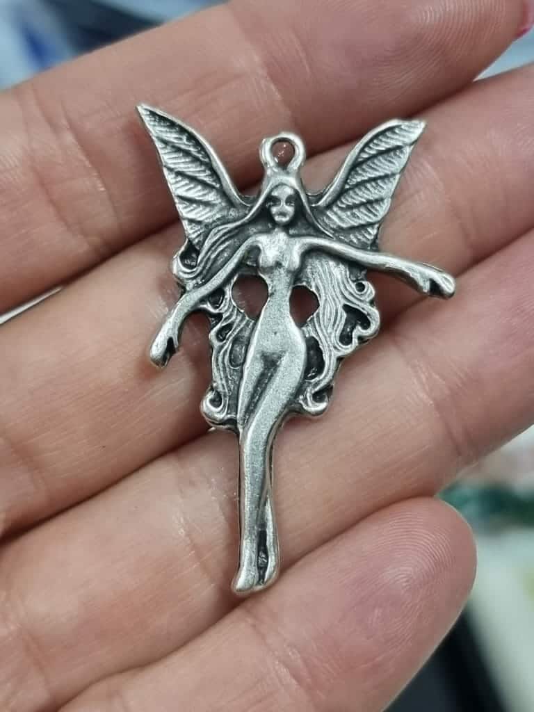 Deniz Kizi Zamak Dokum Kolye Ucu