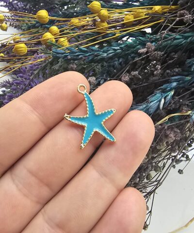 Deniz Yıldızı Mineli Kolye Ucu - 501