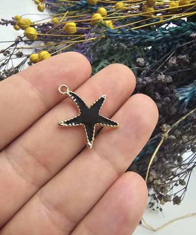 Deniz Yıldızı Mineli Kolye Ucu - 505