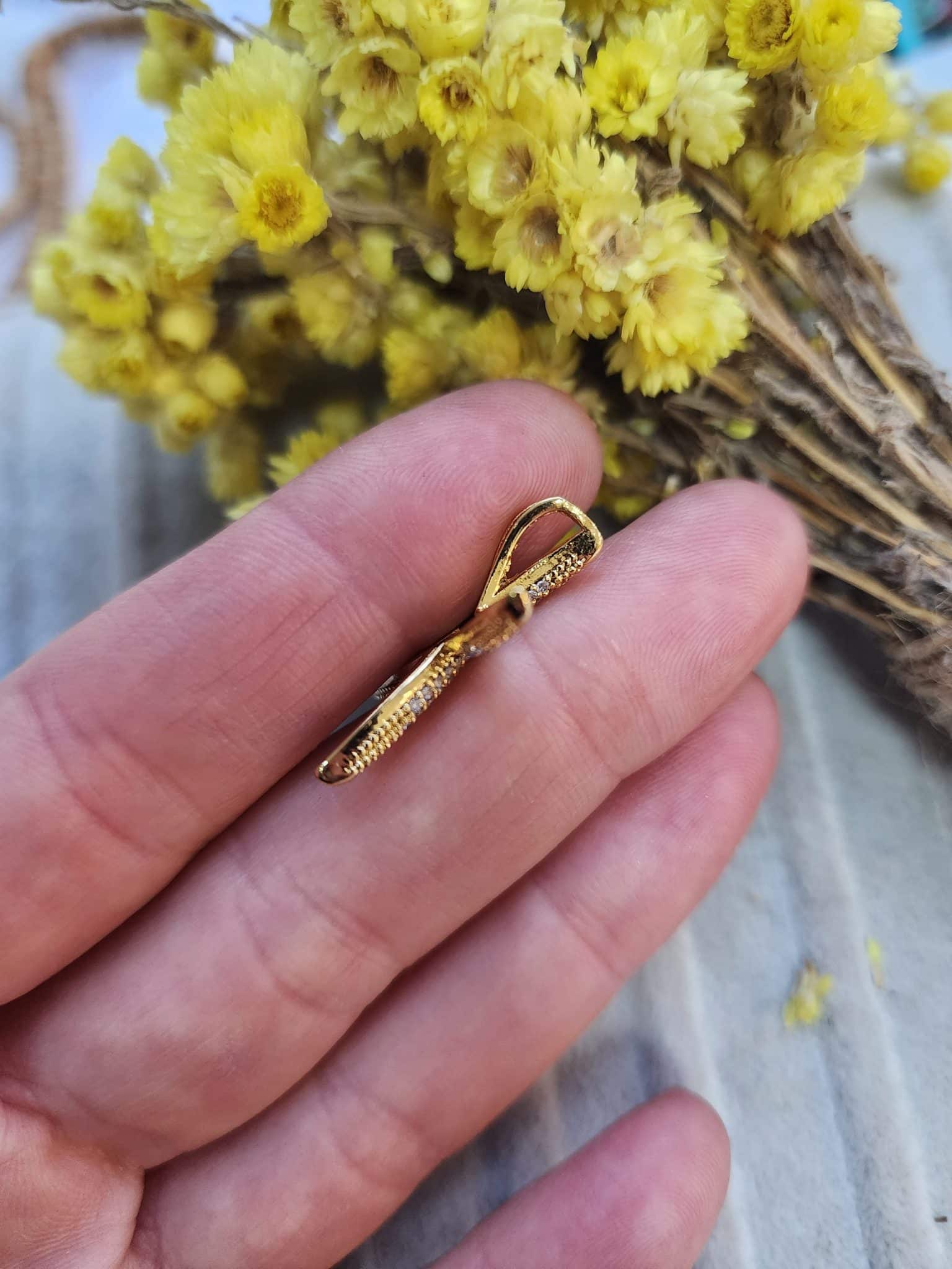 Deniz Yildizi Zirkon Tasli Kolye Ucu 1