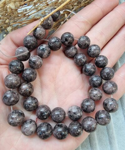 Desenli Dogal Tas Boncuk Cesitleri 10 Mm 506