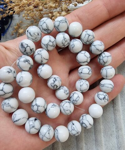 Desenli Dogal Tas Boncuk Cesitleri 10 Mm 511