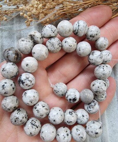 Desenli Dogal Tas Boncuk Cesitleri 10 Mm 513