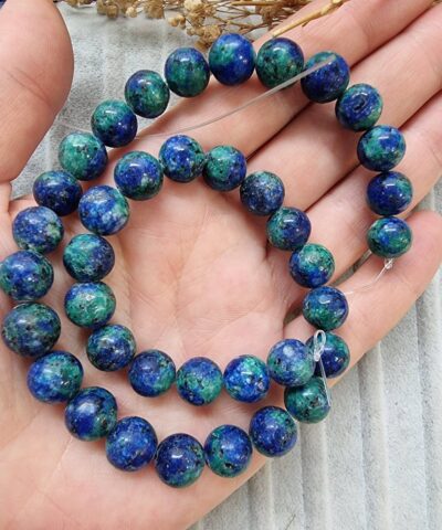 Desenli Dogal Tas Boncuk Cesitleri 10 Mm 515