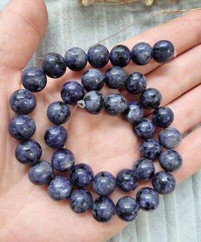 Desenli Dogal Tas Boncuk Cesitleri 10 Mm 517