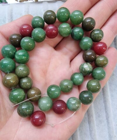 Desenli Dogal Tas Boncuk Cesitleri 10 Mm 519