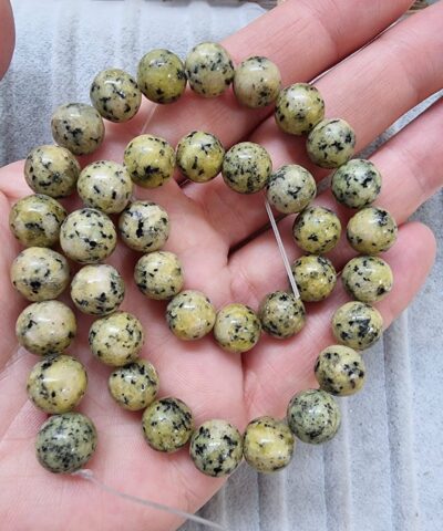 Desenli Dogal Tas Boncuk Cesitleri 10 Mm 520