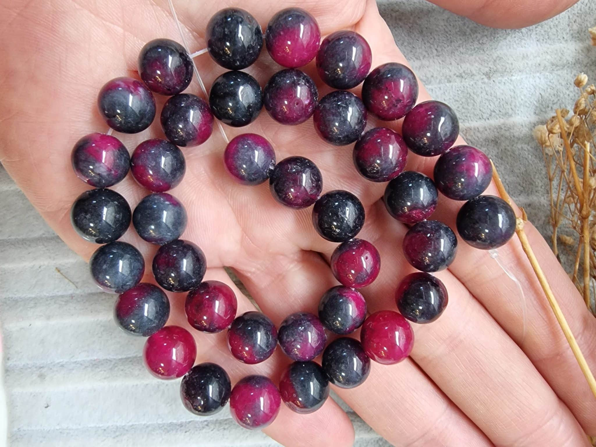 Desenli Dogal Tas Boncuk Cesitleri 10 Mm 522 2