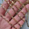 Dikdortgen 3x5 Mm Gold Taki Zinciri 2