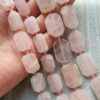 Dikdortgen Pembe Kuvars Dogal Tas Cesitleri 4