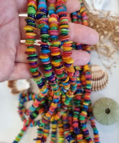 Disk Karisik Renkli Sedef 2