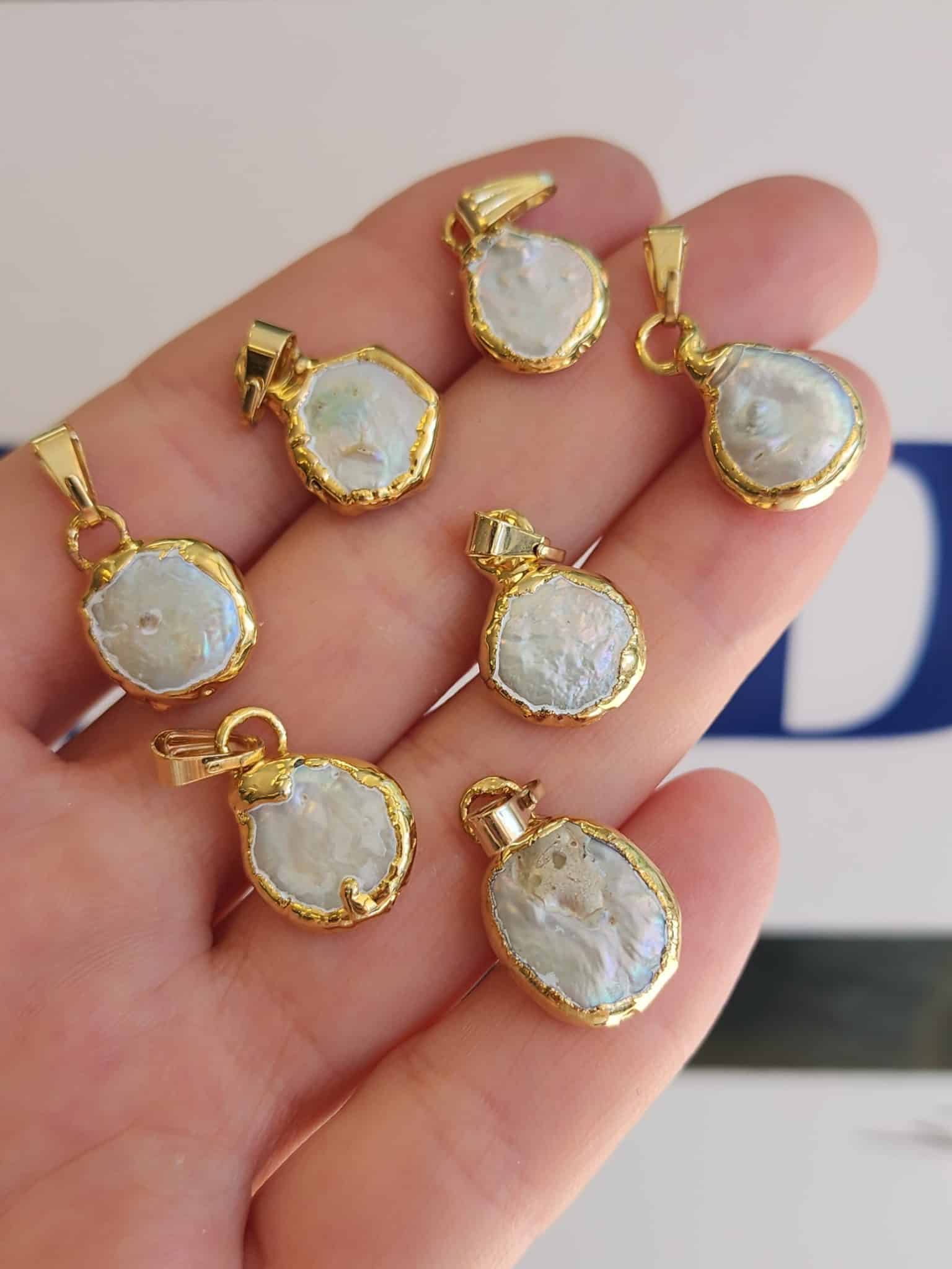 Dogal İnci Kolye Ucu 5