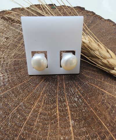 Dogal İnci Kupe 8 Mm 501