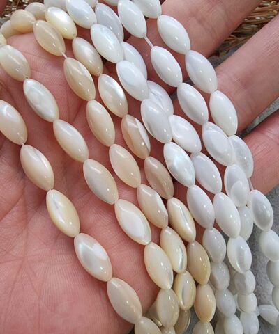 Dogal Sedef Arpa 12x6 Mm Aaa Kalite