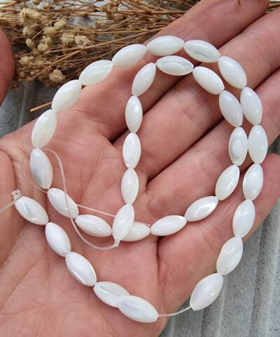 Dogal Sedef Arpa 12x6 Mm Aaa Kalite 501