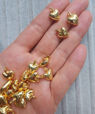 Döküm Kalp Kolye Ucu