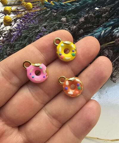 Donut Çöreği Kolye Ucu
