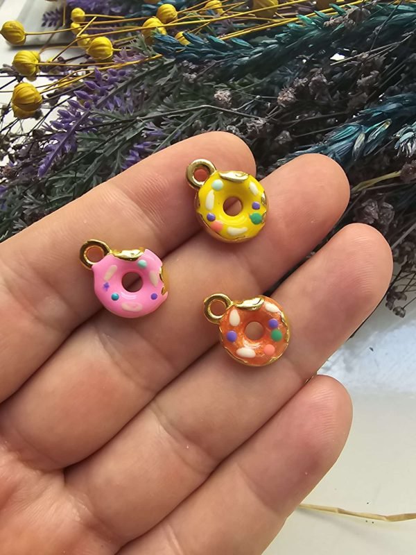 Donut Çöreği Kolye Ucu