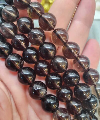 Dumanli Kuvars Dogal Tas Dizi 12 Mm