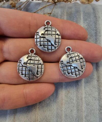 Dunya Zamak Kolye Ucu 2