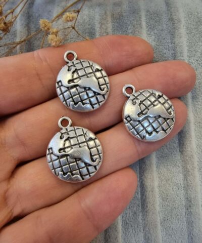 Dunya Zamak Kolye Ucu 3