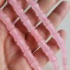 Egik Silindir Pembe Kuvars Tasi